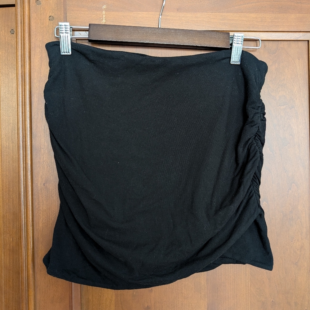 Aritzia Community Ruched Bodycon Skirt